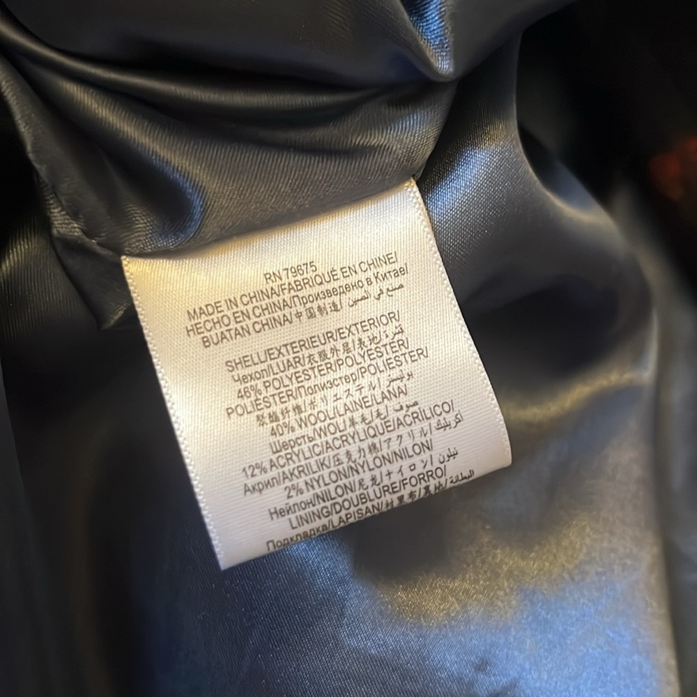 BCBGeneration Wool Blend Double Breasted Pail Not… - image 4